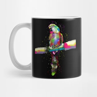 Abstract Bird Mug